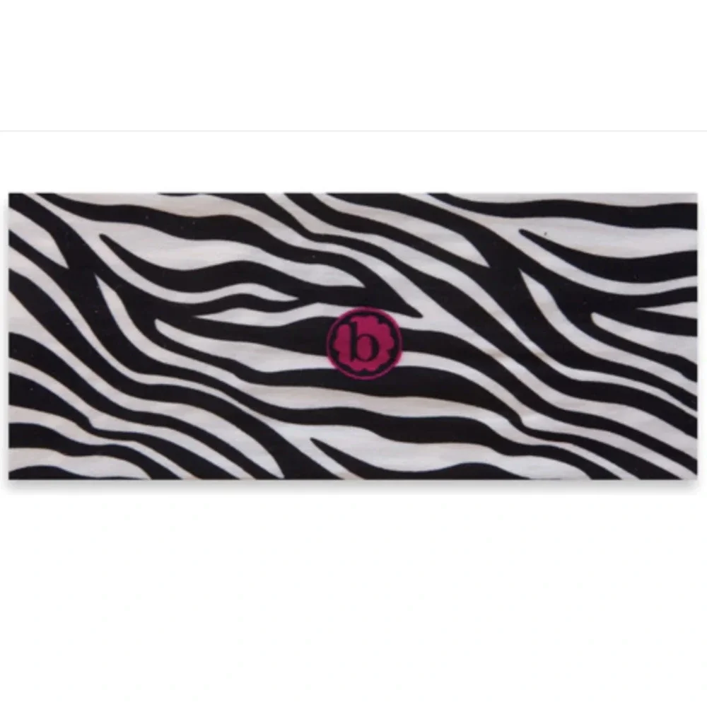 Baby Bling Print Knot Headband In Zebra​​​​​​​​​​​​